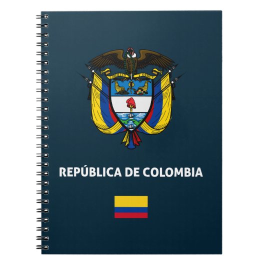 Colombia passport phone case ノートブック (正面)