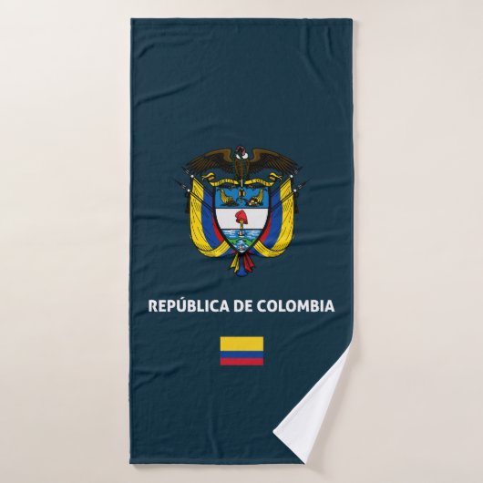 Colombia passport phone case バスタオル (バスタオル)