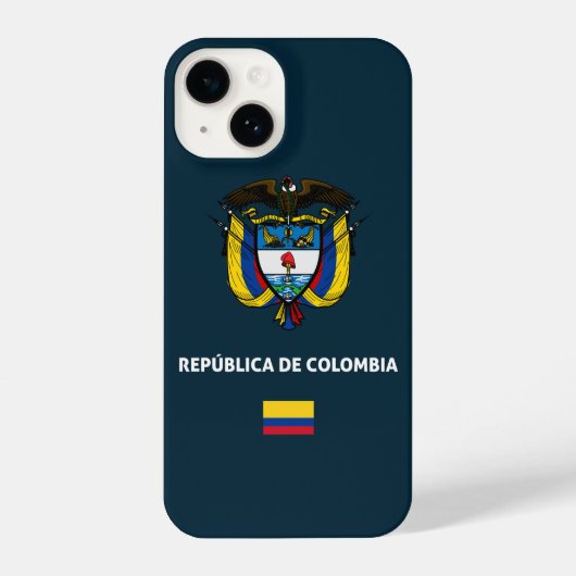 Colombia passport phone case iPhoneケース (裏面)