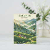 Colombia Salento ポストカード (スタンド正面)