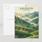 Colombia Salento ポストカード (正面/裏面)