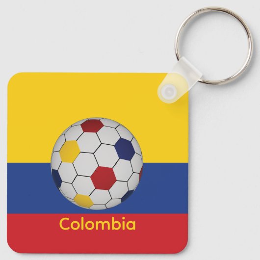 Colombia Soccer キーホルダー (裏面)