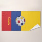 Colombia Soccer バスタオル (バスタオル)