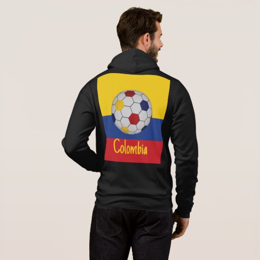 Colombia Soccer パーカ (裏面フル)