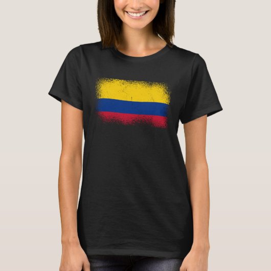 Colombian Flag Colombia Tシャツ (正面)