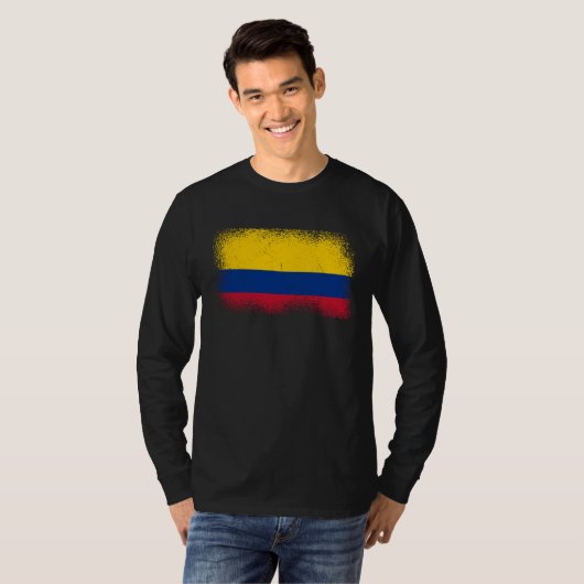 Colombian Flag Colombia Tシャツ (正面フル)