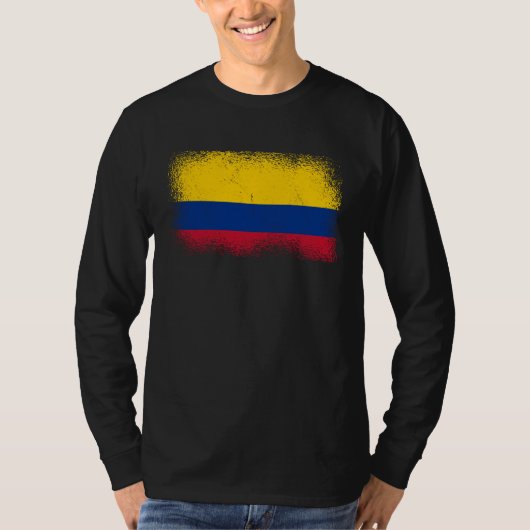 Colombian Flag Colombia Tシャツ (正面)