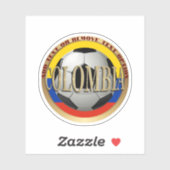 Colombian Soccer Ball Sports シール (シート)