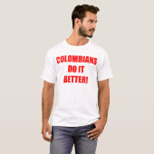 COLOMBIANSそれはよくします Tシャツ (正面フル)