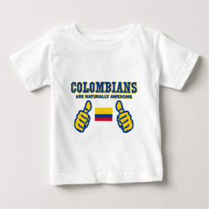 colombiansは自然に素晴らしいです ベビーTシャツ