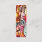 COLOMBINA / Performing Arts，コスチュームデザイナー スキニー名刺 (裏面)