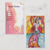 COLOMBINA / Performing Arts,コスチュームデザイナー 名刺 (正面/裏面)