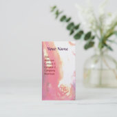 COLOMBINA / Performing Arts,コスチュームデザイナー 名刺 (スタンド正面)