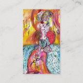 COLOMBINA / Performing Arts,コスチュームデザイナー 名刺 (裏面)