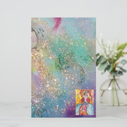 COLOMBINA / Venetian Masquerade Masks 便箋 (スタンド正面)