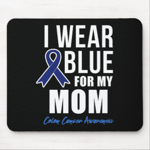 Colon Cancer Shirt I衣服ブルー用Mom Shirts W マウスパッド