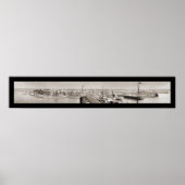 Colon, Panama & Ships写真1913 ポスター (正面)