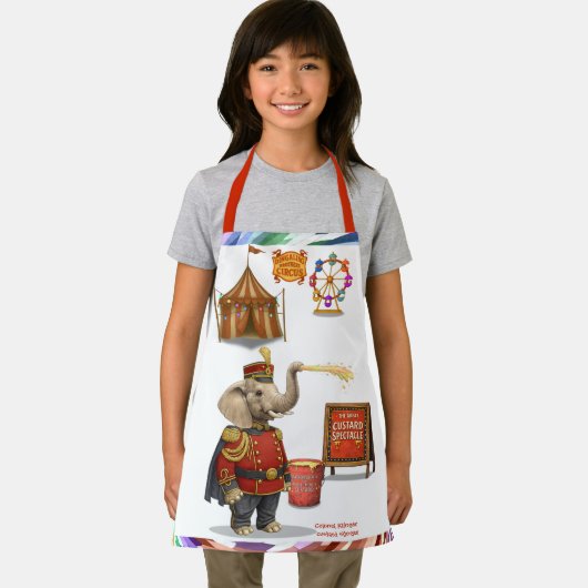 Colonel Klinger, custard slinger エプロン (インサイチュ)