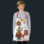 Colonel Klinger, custard slinger エプロン<br><div class="desc">A long-standing favourite of the Dingaling Brothers Circus, Colonel Klinger is not merely an act, he is an event. Clad in his resplendent uniform and armed with a prodigious trunk, the Colonel presides over what devoted regulars proudly call "The Great Custard Spectacle." Whenever the circus returns to town, seasoned attendees...</div>