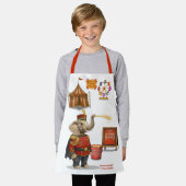 Colonel Klinger, custard slinger エプロン (着用した状態)