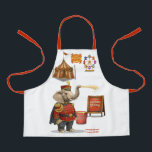 Colonel Klinger, custard slinger エプロン<br><div class="desc">A long-standing favourite of the Dingaling Brothers Circus, Colonel Klinger is not merely an act, he is an event. Clad in his resplendent uniform and armed with a prodigious trunk, the Colonel presides over what devoted regulars proudly call "The Great Custard Spectacle." Whenever the circus returns to town, seasoned attendees...</div>