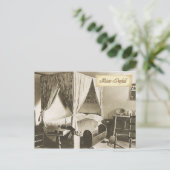 Colonial Bedroom in Historic Deerfield, MA ポストカード (スタンド正面)