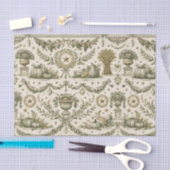 Colonial Sage Green Gold Harvest 薄葉紙 (クラフト)