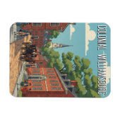 Colonial Williamsburg Virginia Travel マグネット (横)