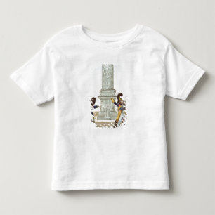 Colonne Vendomeの兵士の風刺漫画 トドラーTシャツ