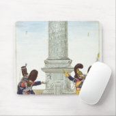 Colonne Vendomeの兵士の風刺漫画 マウスパッド (マウス)