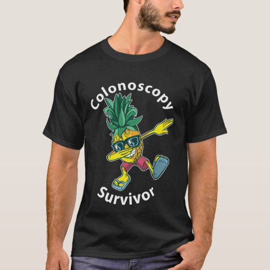 Colonos Survivor Dabbing Pineapple Patient Tシャツ (正面)
