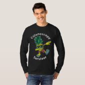 Colonos Survivor   Dabbing Pineapple Patient Tシャツ (正面フル)