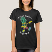 Colonos Survivor Dabbing Pineapple Patient Tシャツ (正面)