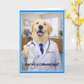 Colonoscopy TP Get Well Card TPE-2 カード (黄色い花)