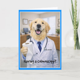 Colonoscopy TP Get Well Card TPE-2 カード