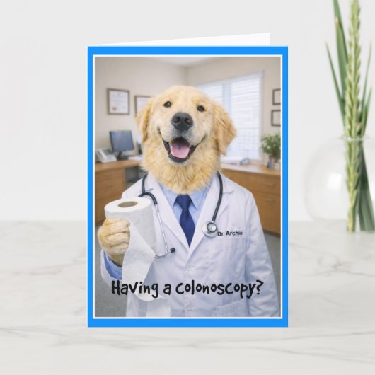 Colonoscopy TP Get Well Card TPE-2 カード (正面)