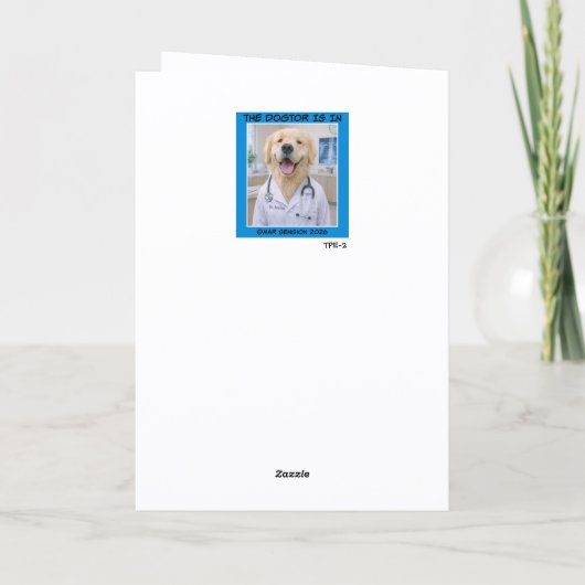 Colonoscopy TP Get Well Card TPE-2 カード (裏面)