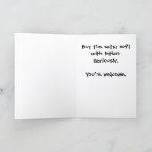 Colonoscopy TP Get Well Card TPE-2 カード (内部)