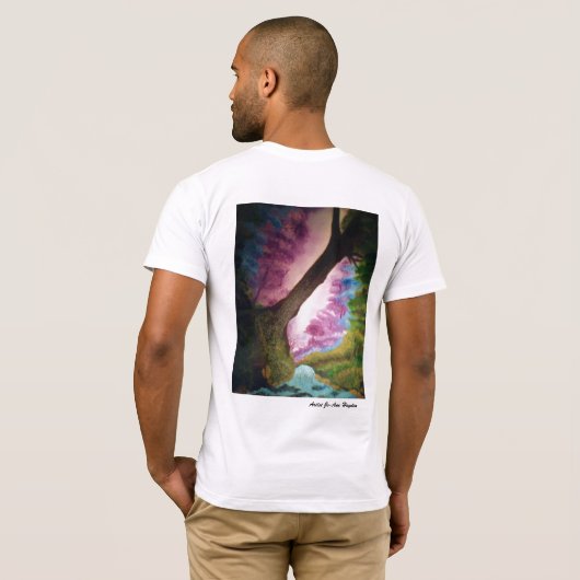 COLORは私の執着アーティストのTシャツ Tシャツ (裏面フル)