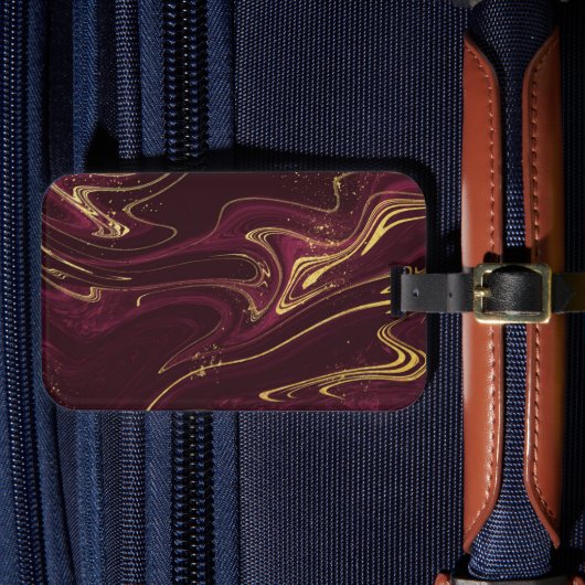 Color 無地の Americanラゲージタグ ラゲッジタグ (正面インサイチュ4)