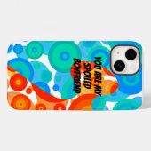 Color Abstract conceptual art Case-Mate iPhoneケース (裏面 (横))