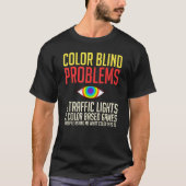 Color Blind Test  Glasses Visions Tシャツ (正面)
