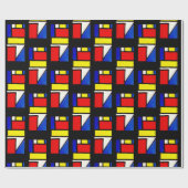 Color block ラッピングペーパー (フラット)