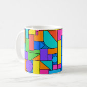 Color Block Disorder コーヒーマグカップ (正面左)