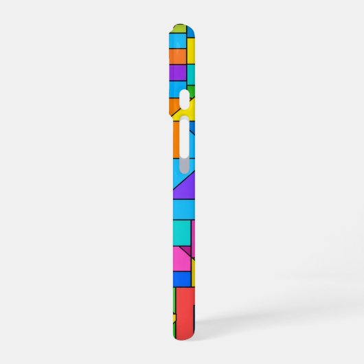 Color Block Disorder iPhone 16ケース (左側面)