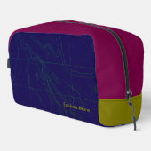 Color Block Explore More Ditty Bag ドップキット (右コーナー)