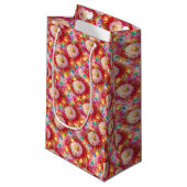 Color Burst Garden – Bunter magischer Garten スモールペーパーバッグ (正面アングル)