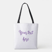 Color Burst Sea Turtle トートバッグ (裏面)