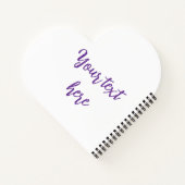 Color Burst Sea Turtle ノートブック (裏面)