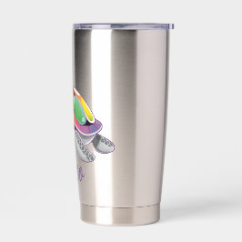 Color Burst Sea Turtle 保温保冷タンブラー